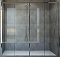 Душевая дверь Vincea Garda 180x190 см, VDS-1G2180CL, профиль хром, стекло прозрачное