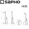Стойка Sapho Hibiscus HI32 хром - 4 изображение