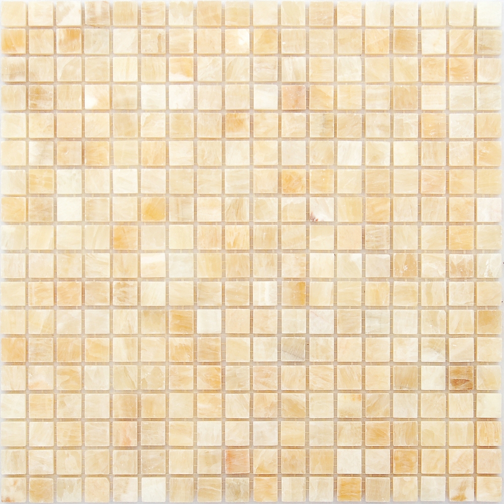 Мозаика LeeDo & Caramelle Onice beige POL (15x15x8) 30,5x30,5 