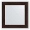 Зеркало в багетной раме Evoform Definite BY 3254 82 x 82 см, темный прованс 