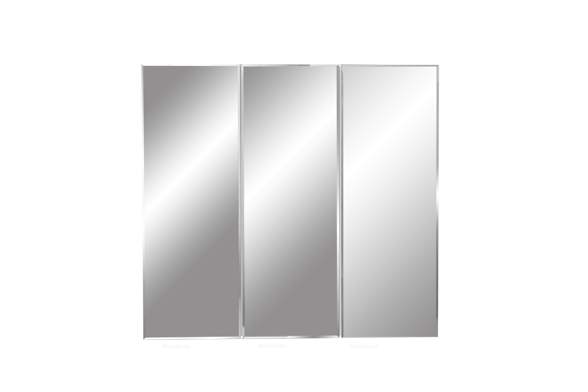 Зеркальный шкаф Stella Polar Концепт Парма 80 SP-00000126 80 см, 3 двери, белый - изображение 4