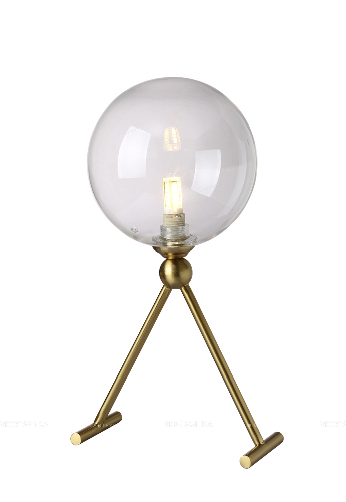 Настольная лампа Crystal Lux ANDRES LG1 BRONZE/TRANSPARENTE - изображение 4