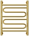 Полотенцесушитель водяной Сунержа Элегия+ 60х50 см 03-0205-6050 золото - 2 изображение