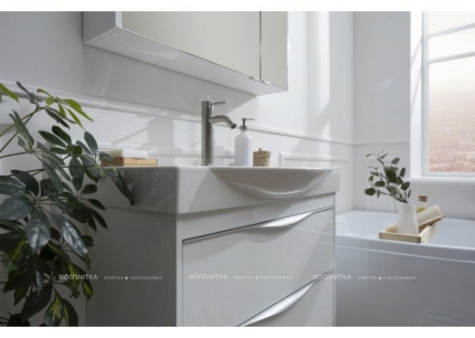 Комплект мебели для ванной Aquanet Франка 85 белый - 18 изображение