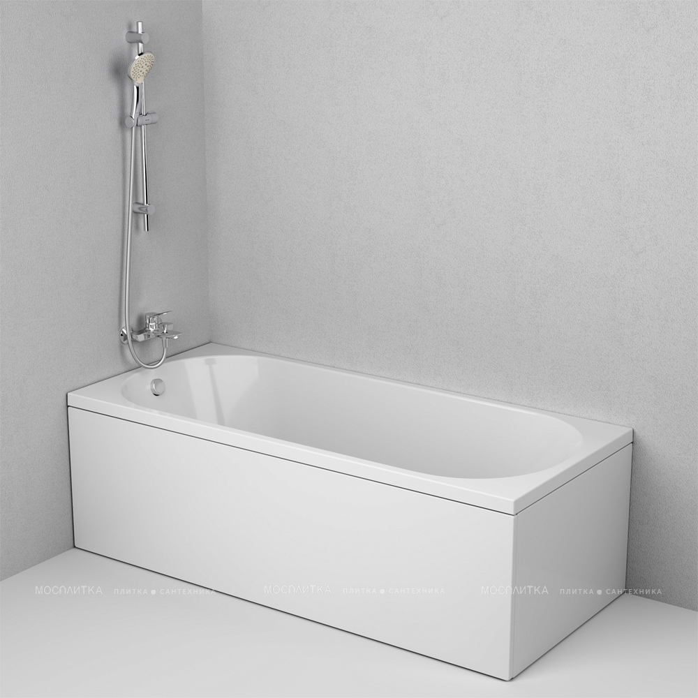 Акриловая ванна 170х75 см Am.Pm X-Joy W94A-170-075W-A белая - изображение 6