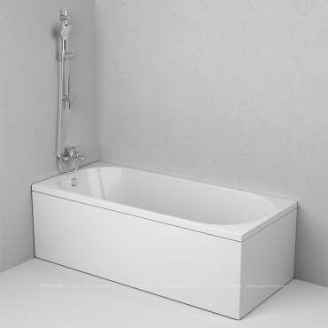 Акриловая ванна 170х75 см Am.Pm X-Joy W94A-170-075W-A белая - 6 изображение