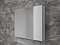 Зеркальный шкаф Style Line Стокгольм 80 см ЛС-00002324 белый рифленый софт - 3 изображение