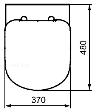 Крышка-сиденье Ideal Standard Tempo T679901 микролифт - изображение 2