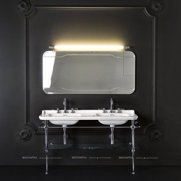 Зеркало без рамы Kerasan Waldorf 7405 150х70см, с выключателем - 2 изображение