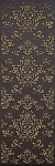 Керамическая плитка Villeroy&Boch Декор La Diva черный тюльпан 30х90