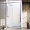 Душевая дверь Veconi Vianno VN-72, 110x190, хром, стекло прозрачное 