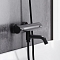 Термостатический смеситель для ванны с душем Damixa Scandinavian Pure 363000300 матовый черный - 3 изображение