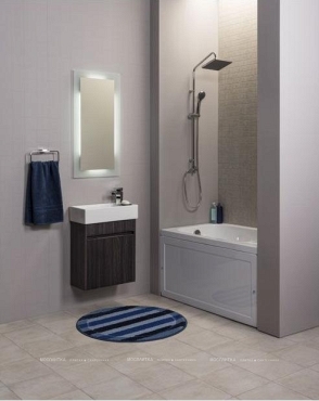 Комплект мебели для ванной Aquanet Лидс 50 эвкалипт мистери - 6 изображение