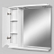 Зеркальный шкаф Am.Pm Like M80MPL0801WG левый 80 см белый глянец с подсветкой - 5 изображение