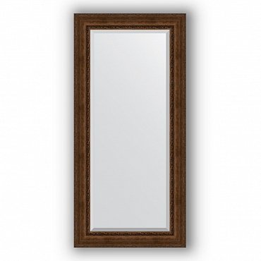 Зеркало в багетной раме Evoform Exclusive BY 3611 82 x 172 см, состаренная бронза с орнаментом