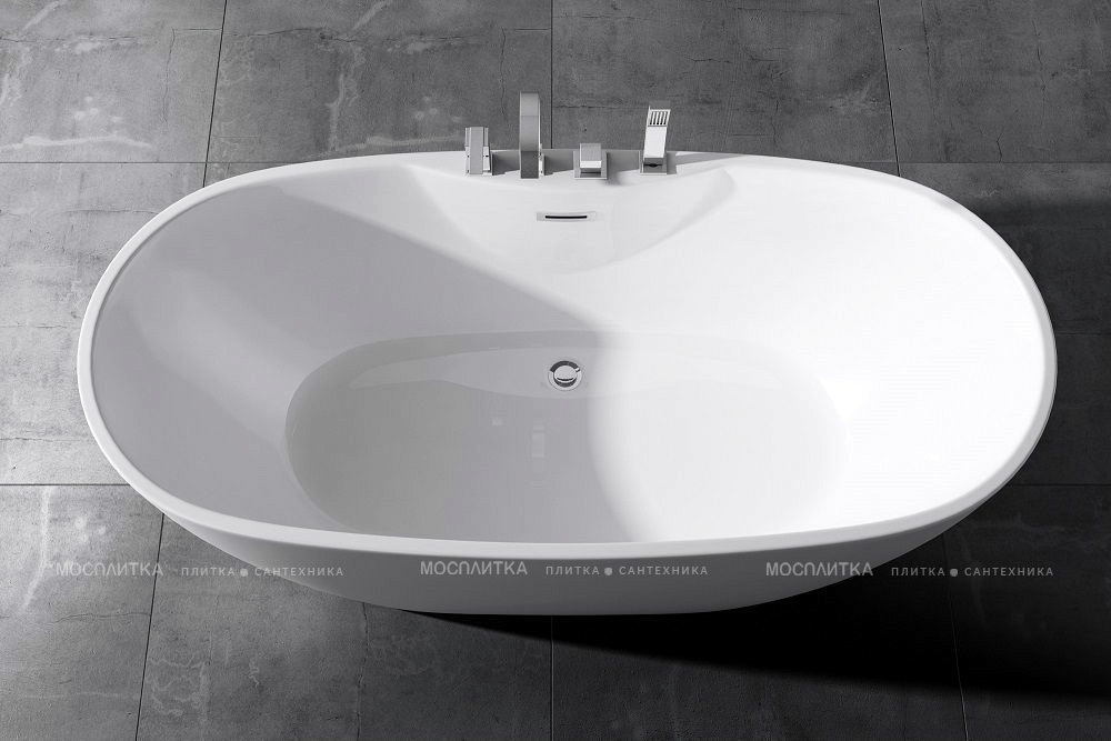 Акриловая ванна Art&Max 170х80 см AM-605-1700-790, белый - изображение 2
