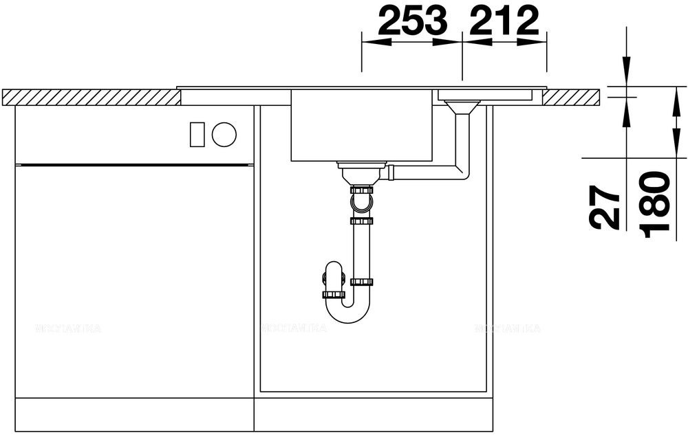 Кухонная мойка Blanco Zia 9 E 514758 белый - изображение 9