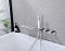 Смеситель для ванны с душем Abber Rund AF8731 хром - 3 изображение