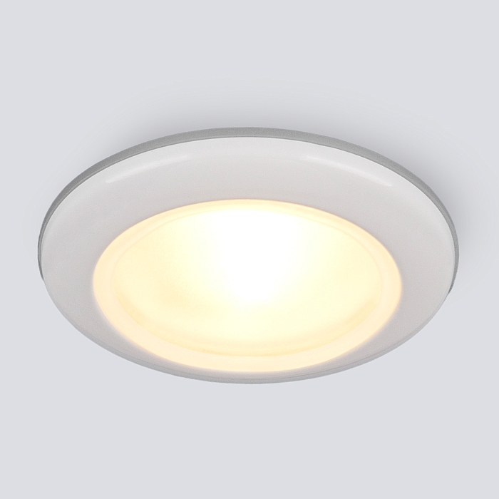 Влагозащищенный точечный светильник Elektrostandard Moist 1080 MR16 WH 4690389060496