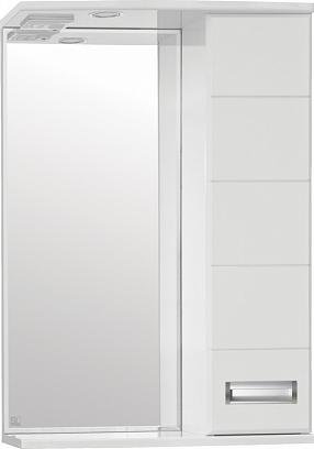 Зеркальный шкаф Style Line Ирис 55/С белый