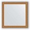 Зеркало в багетной раме Evoform Definite BY 3234 75 x 75 см, золотые бусы на бронзе 