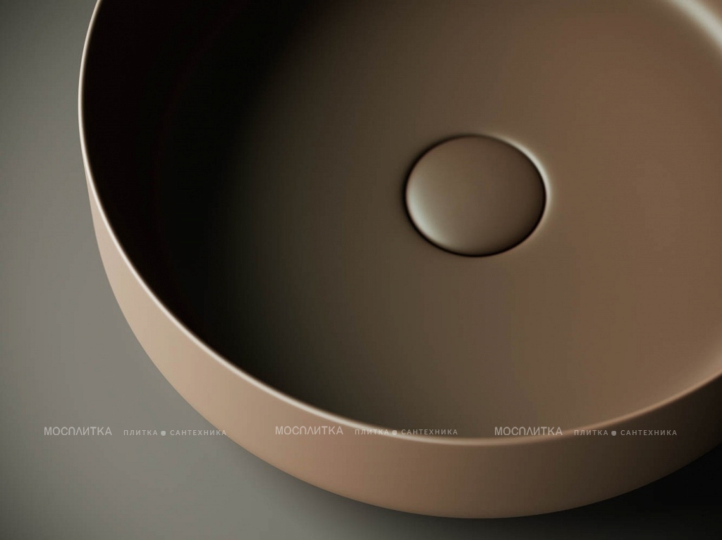 Рукомойник Ceramica Nova Element 39 см CN6022MDB, темно-коричневый матовый - изображение 4