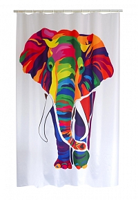Штора для ванной Ridder Elephant разноцветный, 4108300