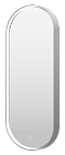 Зеркало Brevita Saturn 50 см SAT-Dro1-050-platinum с подсветкой, платина - 4 изображение