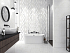 Керамическая плитка Creto Декор Matrix White 01 25х60 - изображение 5