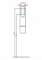 Подвесной шкаф Aquaton Мишель 23 1A244303MIX30 дуб рустикальный/фьорд - изображение 4