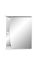 Зеркальный шкаф Stella Polar Волна Лана 55/C SP-00000044 55 см, правый, белый - изображение 4