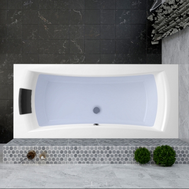 Акриловая ванна Lavinia Boho Evan, 190x90 см, 36303H0C - 4 изображение