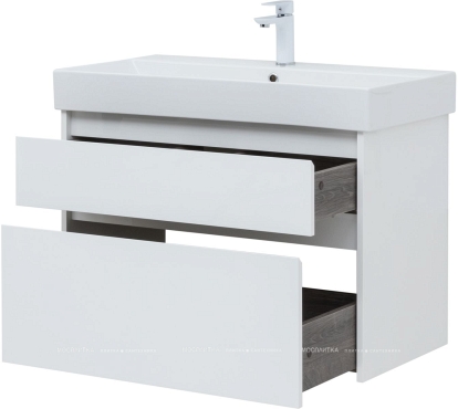 Комплект мебели для ванной Aquanet Nova Lite 85 см 249936, белый - 7 изображение
