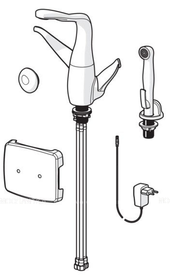Смеситель для кухни Oras Alessi Swan by Oras 8227F с клапаном для посудомоечной машины, Smart - изображение 2