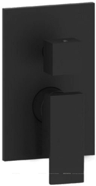 Душевой комплект Paffoni Elle, черный матовый, KITZEL018NO/M - 2 изображение