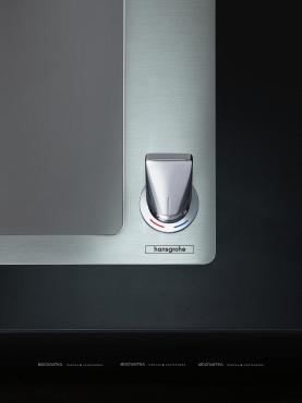 Кухонная мойка с встроенным смесителем Hansgrohe C71-F450-07 43205000, хром - 5 изображение