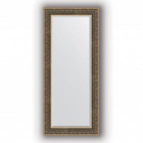 Зеркало в багетной раме Evoform Exclusive BY 3579 69 x 159 см, вензель серебряный