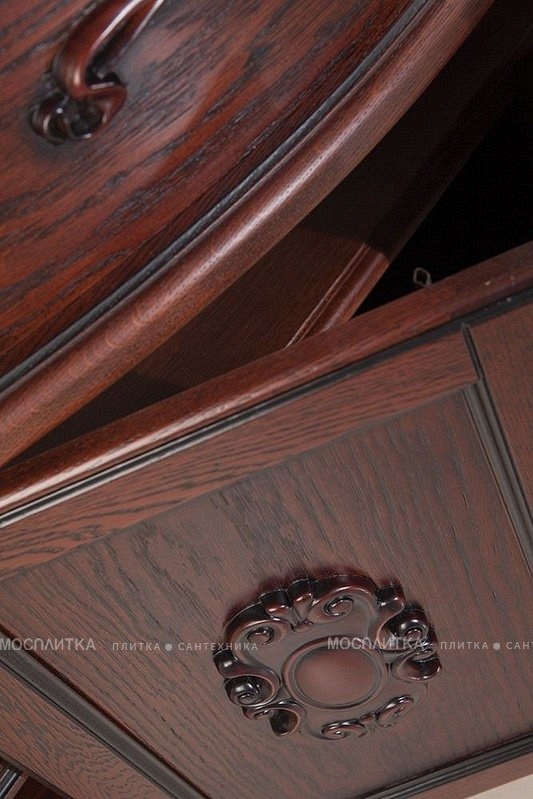 Шкаф-пенал Bellezza Аврора 50 L/R, напольный, цвет вишня - изображение 2