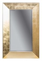 Зеркало Armadi Art Chelsea 554 с подсветкой выпуклое, поталь золото