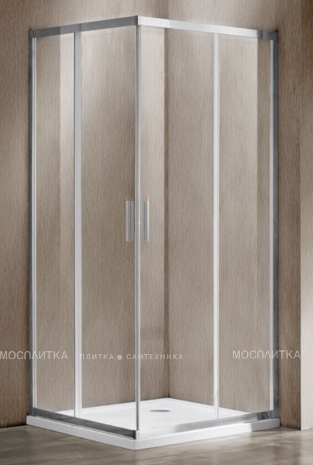 Душевая дверь Vincea Garda 90 см хром, стекло прозрачное, VHC-1G900CL - изображение 2