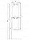 Пенал Aquaton Скай PRO белый глянец левый 1A238603SY01L - изображение 6