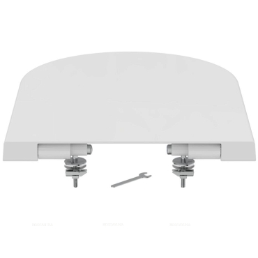 Сиденье с крышкой для унитаза Ideal Standard Blend Curve с микролифтом T376001 - 6 изображение