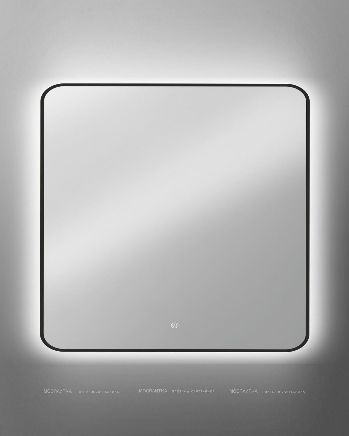 Зеркало Orange Black 80 см BL-80ZE с LED подсветкой - изображение 2