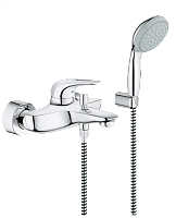 Смеситель Grohe Eurostyle 3359230A (33592003) для ванны и душа с душевым набором