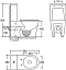 Унитаз-компакт безободковый Creto Logan L5 1005-001-L6CW с крышкой-сиденьем микролифт, белый - изображение 20