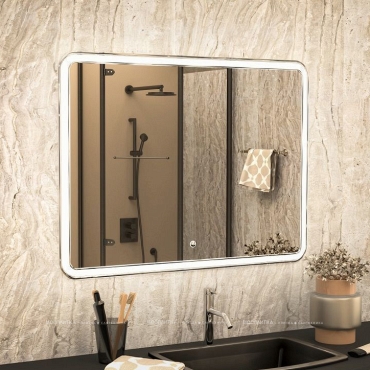 Зеркало Art&Max Vita 100 см AM-Vit-1000-800-DS-F с подсветкой - 2 изображение