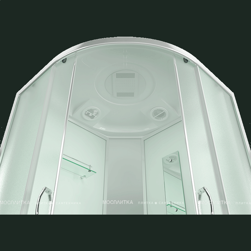 Душевая кабина Erlit Comfort 80х80 см ER3508TP-C3-RUS профиль серебристый, стекло матовое - изображение 8