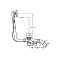 Слив-перелив для ванны Viega Multiplex Trio Visign MT9 723347 - 2 изображение