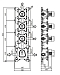 Скрытая монтажная часть для смесителя Paffoni Modular Box MDBOX019 нейтральный матовый - изображение 2