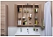 Комплект мебели для ванной Aquanet Августа 100 дуб сонома - 8 изображение